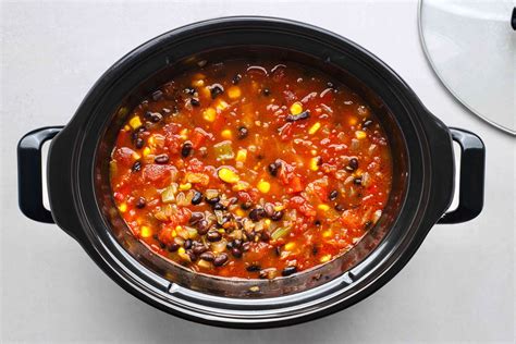 crock pot bean chili